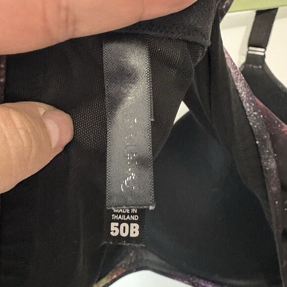 Torrid 50B Bra Lot Bundle Dream Wire Free Push Up Bras Black Galaxy Print Smooth - Picture 12 of 13